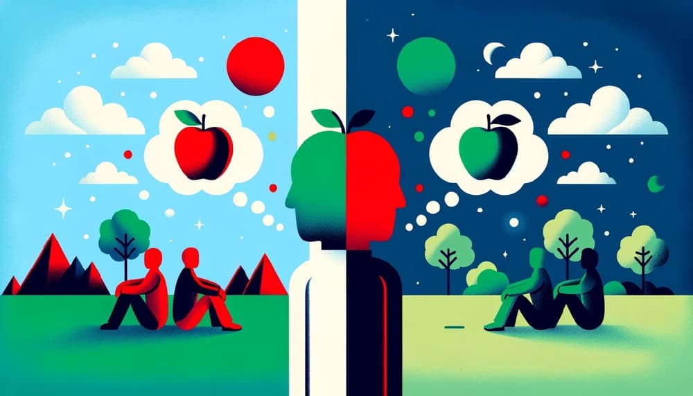 Como o mundo realmente é? Será que o vermelho que vejo é o mesmo vermelho que você vê?
